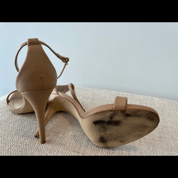 Beige heel sandals - Picture 4 of 4